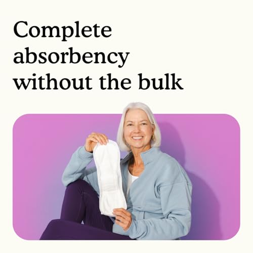 Because Incontinence Pads for Women - Maximum Absorbency, Postpartum Liners, Up to 100% Leak-Free Protection, Discreet Protection for Bladder Leaks, 6 Packs of 20 Count (120 Total) - Thumbnail 6