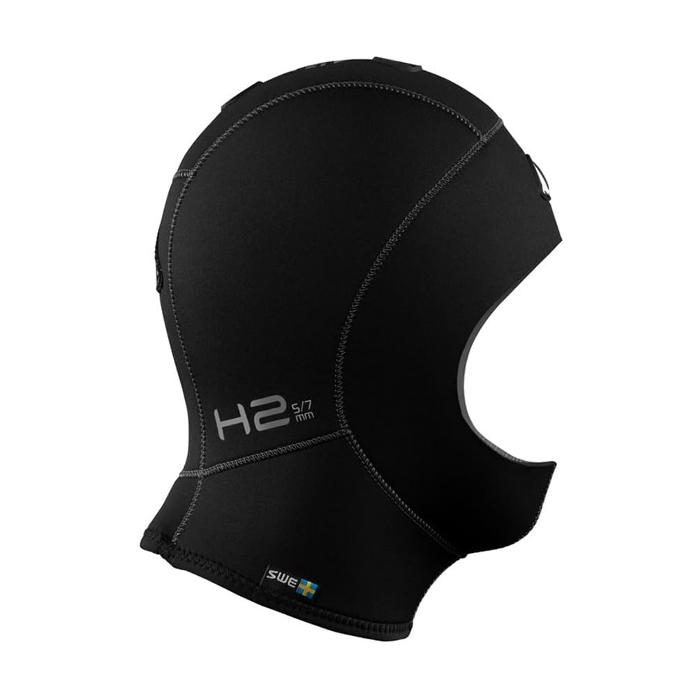 Capucha de ventilación corta H2 de 5/7 mm con neopreno de alta densidad 3