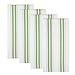 Sticky Toffee Cotton Kitchen Dish Towels, 4 Pack, 27.5 in x 19.5 in, Basket Weave Green