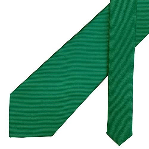 Image of GUSLESON Classic New 3.15 inch(8cm) Men's Solid Color Necktie Wedding Business Tie + Gift Box
