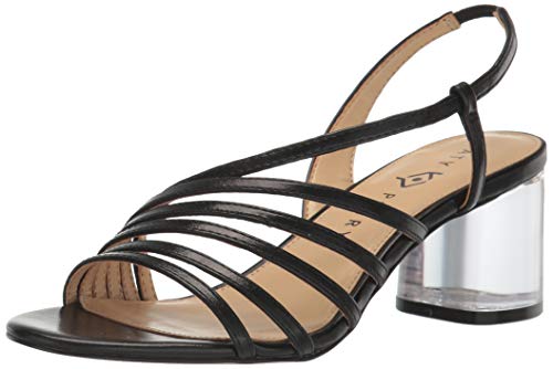 Katy Perry The Russ Sandalias de tacón para mujer, Negro (Negro), 36.5 EU