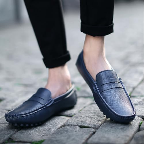 SywzX&xfybz Men's Loafers Slip on Shoes Loafers Driving Loafers Casual Penny Loafers for Men3