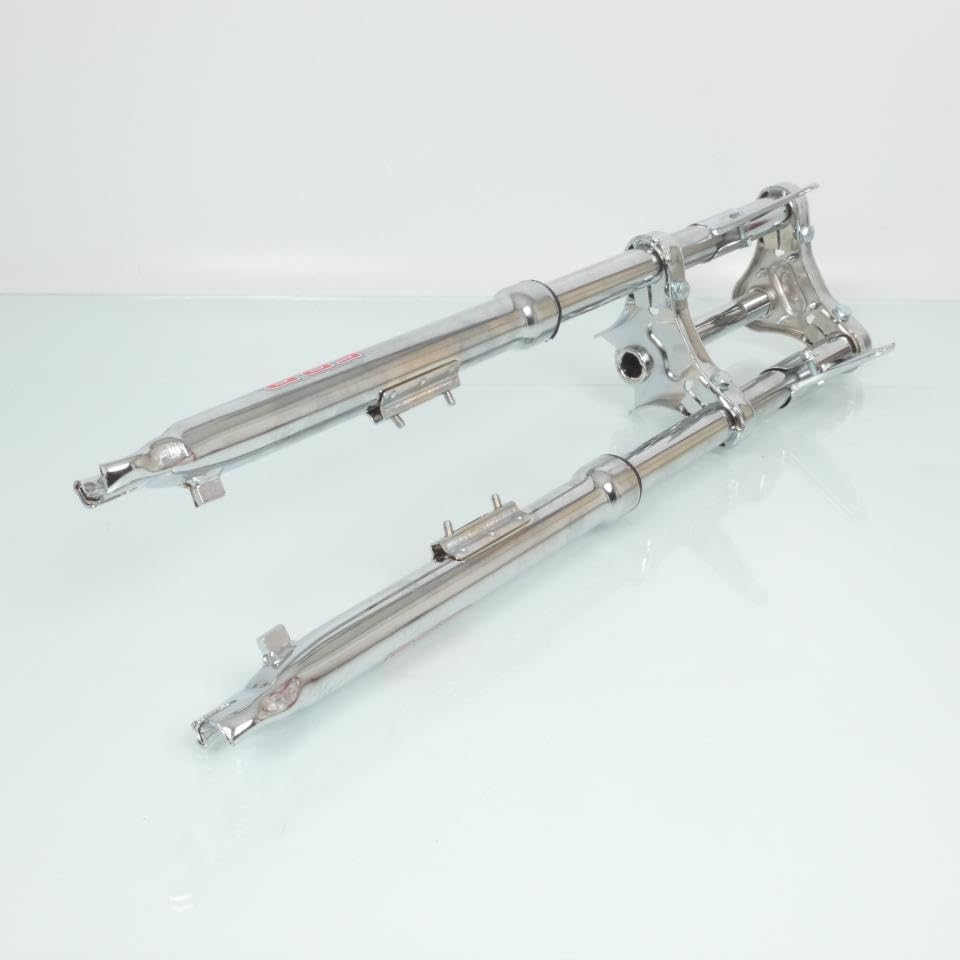 Fourche EBR MBK 51 Kansas rigidité et finition chrome pour mobylette - 4