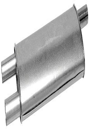 Image of Walker SoundFX Universal 18104 Universal Exhaust Muffler 2.25 inch Inlet (ID) 2 inch Outlet (ID) for Chevrolet Camaro