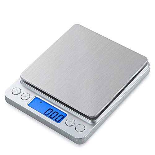 Báscula electrónica portátil digital 500g 0.01g miniatura 1
