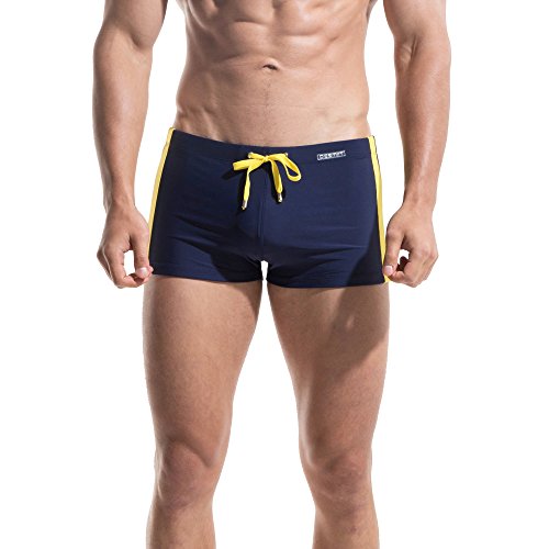 Men's Push up Cup Swimwear Sunbath Swim Trunks