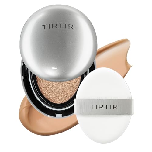 Image of TIRTIR Mask Fit Aura Cushion Foundation, Full coverage, Skin fit, Satin Glow Finish, Korean Cushion Foundation #33C HAZEL| 18g