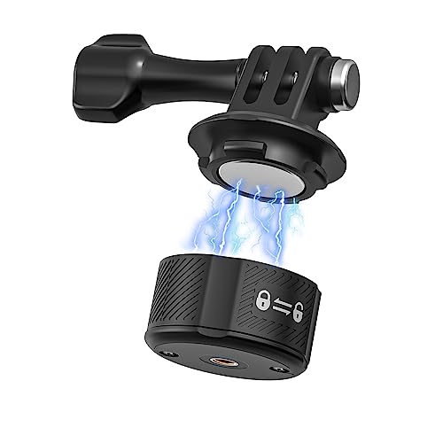 Soporte magnético Go Pro de liberación rápida con rosca 1/4 para cámaras DJI Osmo Action