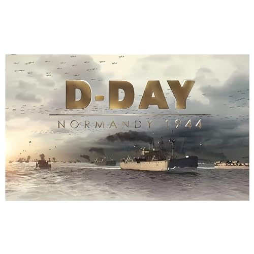 D-Day 80th Anniversary Flag 5ft x 3ft (C)