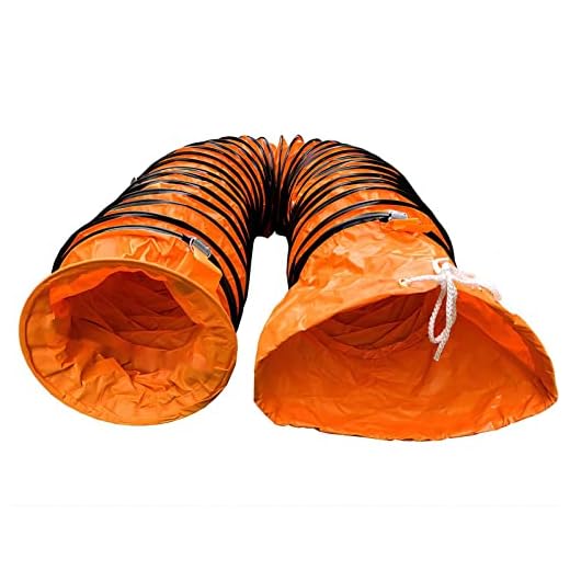 Tubo PVC Flexible Ø 600mm A 200mm × L 5m 10m Tubo De Manguera De Ventilación Conductos De Aire, Manguera De Conducto Para Extractor De Aire, Sello Resistente Resistente Al Desgaste Y Duradero ( Size :