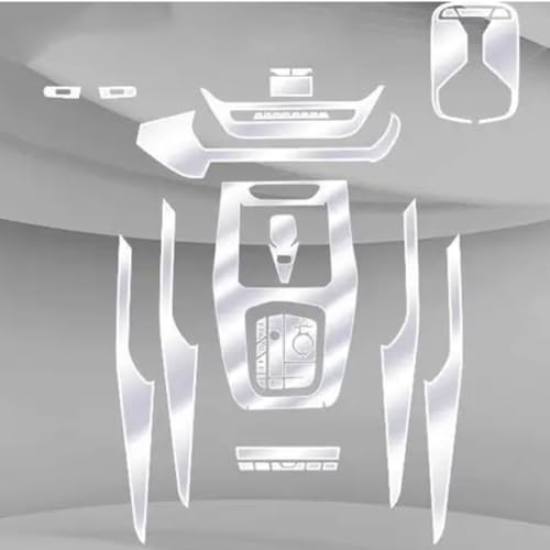 Film anti-rayures console centrale BMW G02 X4 2022 : rénovation habitacle voiture TPU