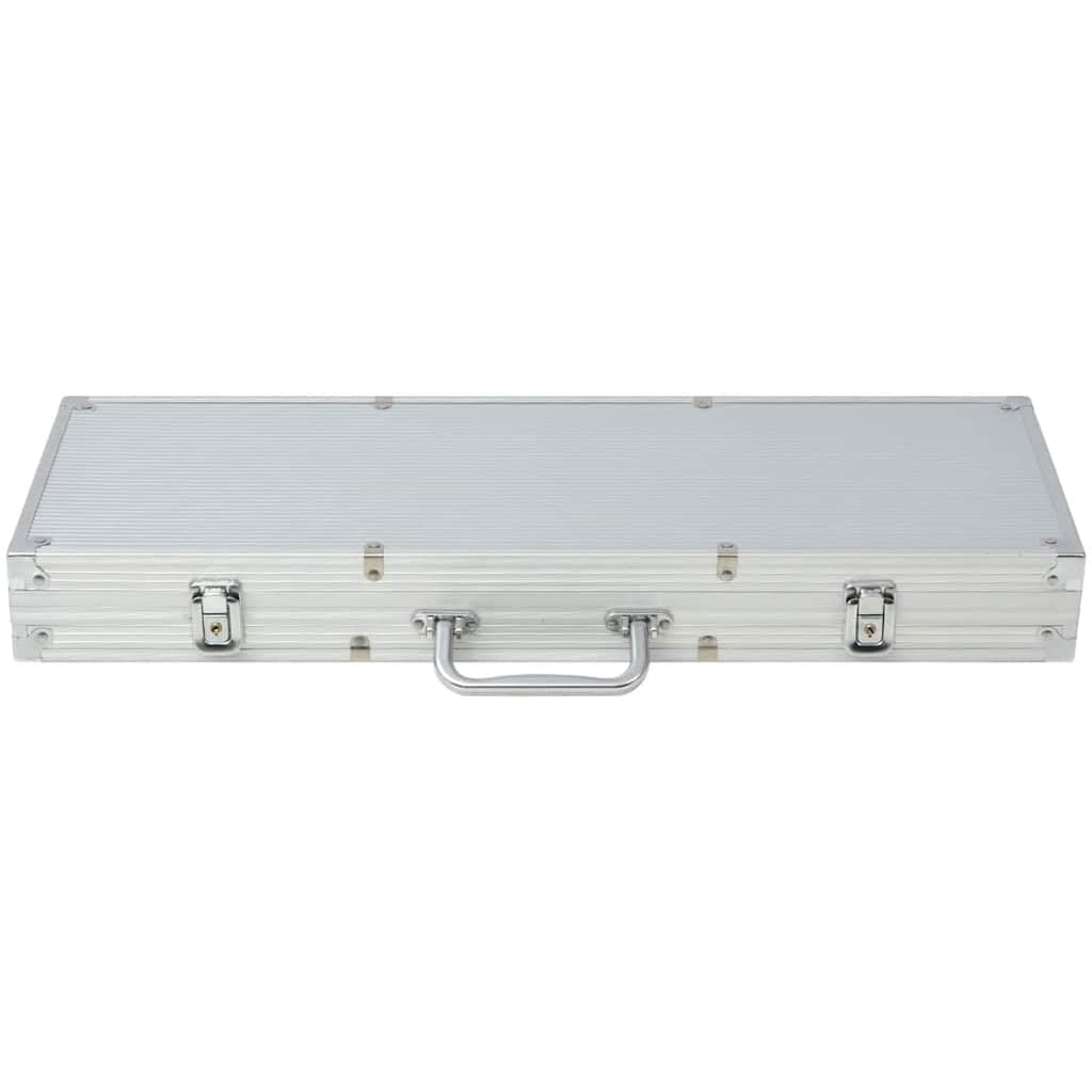 Jeu de Poker avec 500 jetons Aluminium,Jetons & malettes de Poker,80180