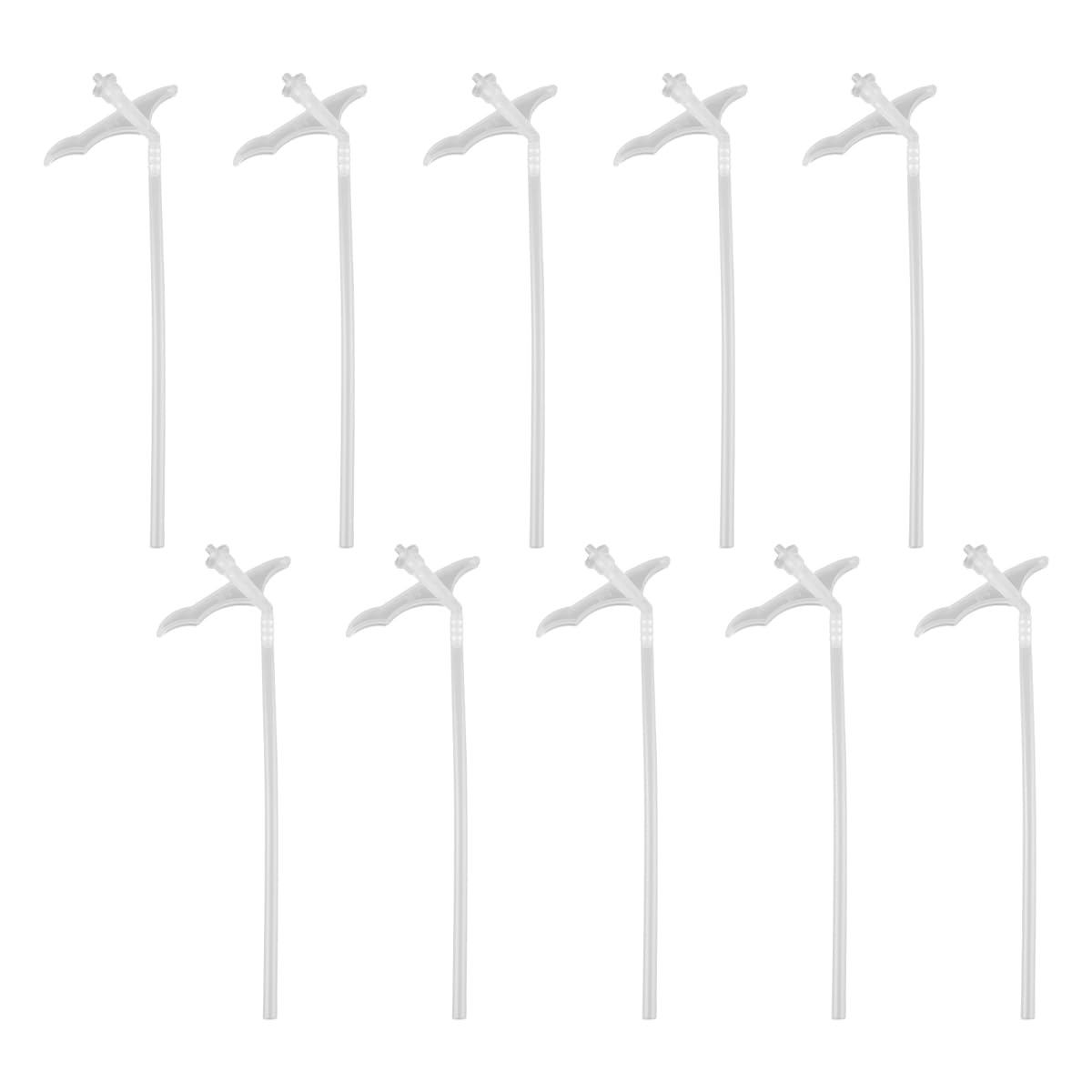 Lotsdonxia 10-Piece Expanding Foam Nozzle Set – Universal Plastic Spray Foam Applicator Tips for Gap Filling, Sealing & Insulation Projects