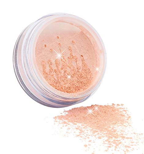 Image of Zuii Organic Certified Flora Diamond Sparkle Blush, Melon, 3 g