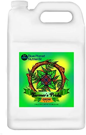 Farmer's Pride Organic Blend Grow Gallon (128 oz) | Grow Flowers, Herbs, Vegetables, Fruit | Soil Hydroponic Coco Coir Soil-Less | for All Plants and Gardens!