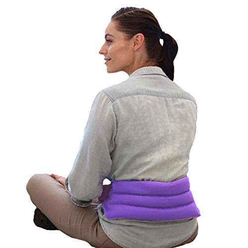 My Heating Pad Microwavable Back Pack with Full Waist Wrap | Perfect for Lower Back, Cramps, and Lumbar Pain | Natural Back Pain Relief
