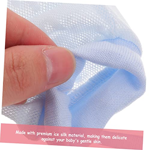 FRCOLOR 3pairs Gloves Months Newborn Mittens Comfortable Cotton Stop Thumb Sucking Finger Sucking Guard Portable Gloves4