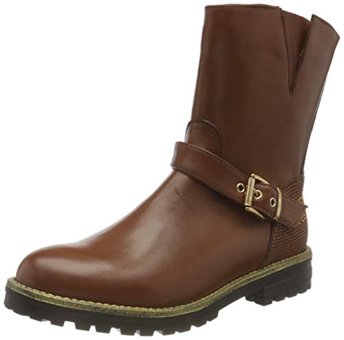 Patrizia Pepe Fille PPJ561 botte tendance en cuir souple avec semelle isolante