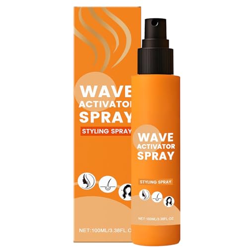 Better Wave Activator Spray | 100 ml Activador Spray para cabello ondulado | Acondicionador de peinado para mujeres hombres salón | Viaje Event Fiesta Cuidado