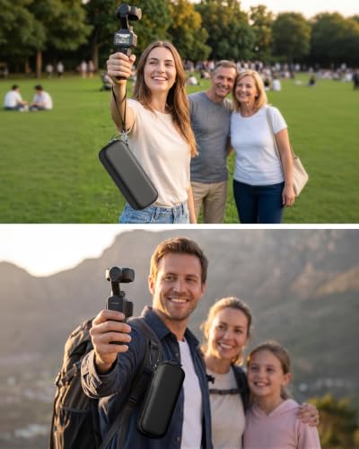 ProCase EVA Carrying Case for Insta360 Luna Ultra/Pro Standard, Black - image 5