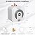 Ganggend 4 Gallon Electric Water Heater, 110V 1500W Mini Tank Under Sink Instant Hot Water Heater with Pressure Release Vavle, Digital Display for Kitchen,RV,Laundry