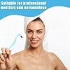 8 Pcs Tooth Stain Eraser Tartar Polisher Stain Removers Dental Plaque Tartar Eraser Plaque Tool Professional Dental Picks Cleaning Professional Tools Teeth Cleaning Kit for Oral Care White and Blue
