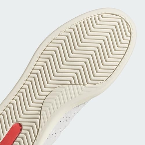 Image of adidas Men Leather Lace Up Tennis Shoe