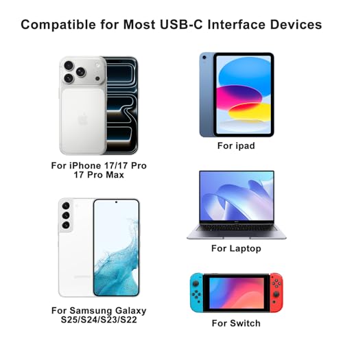 Image of Meliya USB-A to USB-C 90 Degree Angled Cable, Type-C Fast Charging Nylon Braided 3A Cord for iPhone 17 /16 /15 Pro Max Plus Air, Samsung Galaxy, Huawei, Xiaomi, Redmi, Google Pixel, OPPO-2M