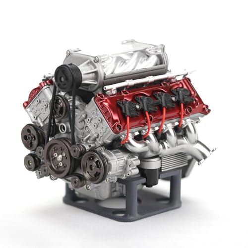 WOWOBONTOY Mini V8 Engine Kits That Runs, 3D Printed