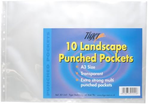 1SS 1000 Pcs A4 Punched Pockets 100 Sheets Per Pack 45 Icron For - Foto 8