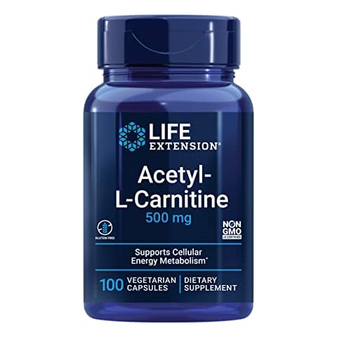 Life Extension Acetyl-L-Carnitine Supplement Cover