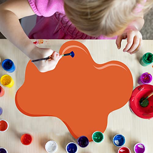 Buryeah BO-BURYEAH-499 Set Of 50 Little Artist Party Placemats Paper Placemats Disposable Paint Splatter Place Mats 12.8'' X 11'' Colored Table Placemats For Toddlers Kids Students Classroom Birthday Party thumb #6