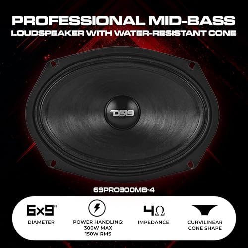 DS18 69PRO300MB-4 Mid Bass Speaker