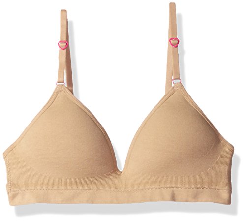Maidenform Girl Girls' Big Seamless Hybrid Bra, Nude, 32A