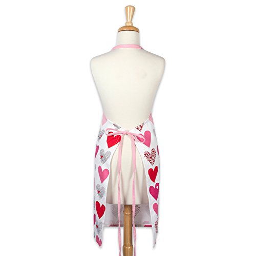 DII Everyday Kitchen Basic, Hearts Collage, Apron - Image 2