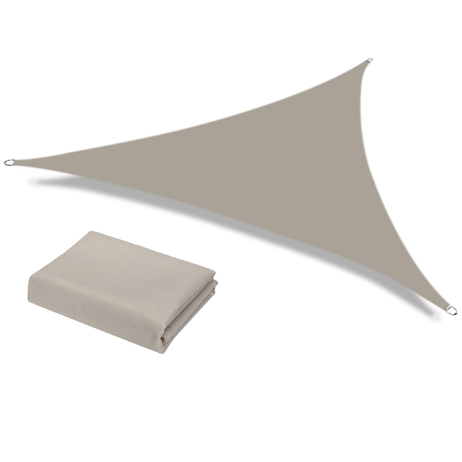 Neween 12x12x16 Triangle Sun Shade Sail Sand