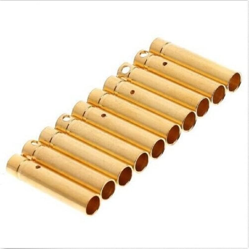 100pairs 4.0mm 4mm Gold Bullet Connector Plug for Lipo Battery Esc Motor - Parts & Accs -