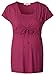 Produktbild Noppies Damen Tee nurs sl Jane 70317 Umstandstop, Rot (warm Red C083), 34 (Herstellergröße: XS)