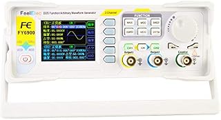 FY6900 20/30/40/50/60/80/100MHz DDS Function Signal Generator Dual-CH Arbitrary Waveform Generator Source Frequency Counter(FY6900 100M)