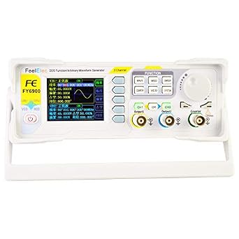 FY6900 20/30/40/50/60/80/100MHz DDS Function Signal Generator Dual-CH Arbitrary Waveform Generator Source Frequency CounterFY6900 100M