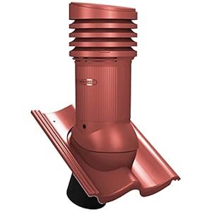 Parotec Dachlüfter Entlüfterkamin EVO DN150 Rot