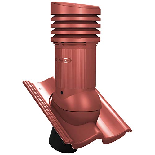 Parotec Dachlüfter Entlüfterkamin EVO DN150 Rot