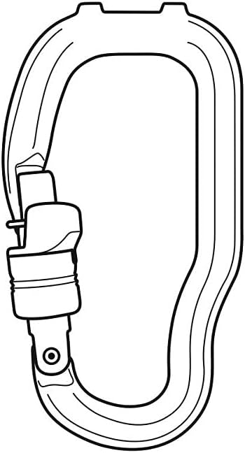 Petzl, Carabiner for Trac Guide, Carabiner for TRAC Guide Trolley