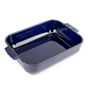 Peugeot Appolia Auflaufform Keramik blau, 32 cm
