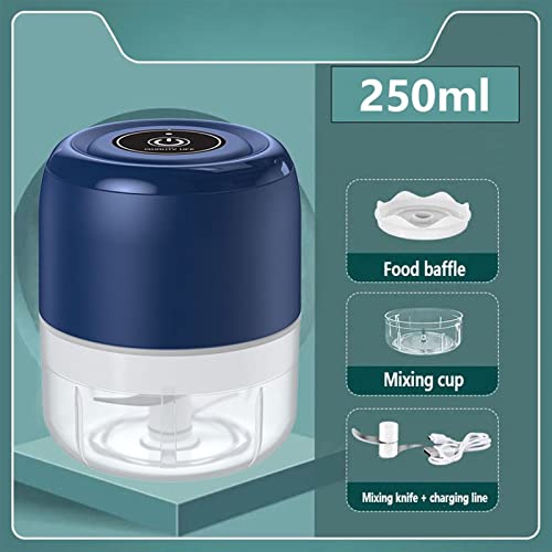 Mandolina eléctrica trituradora y procesador de alimentos miniatura 7