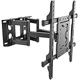 Gancho para pantalla TV giratorio 120° dependiendo del tamaño del televisor / inclinable +/-10° / Distancia a la pared del televisor min 70mm - max 375mm / Peso neto del producto sólo 6,5kg / Resistencia hasta 50kg / premontado / tornillos y pernos incluidos / de acero laminado en frio