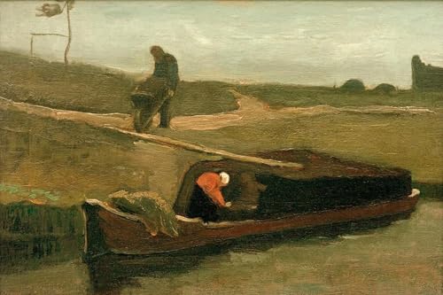 Art mural Vincent Van Gogh Torfboot pour sublimer un intérieur moderne et épuré