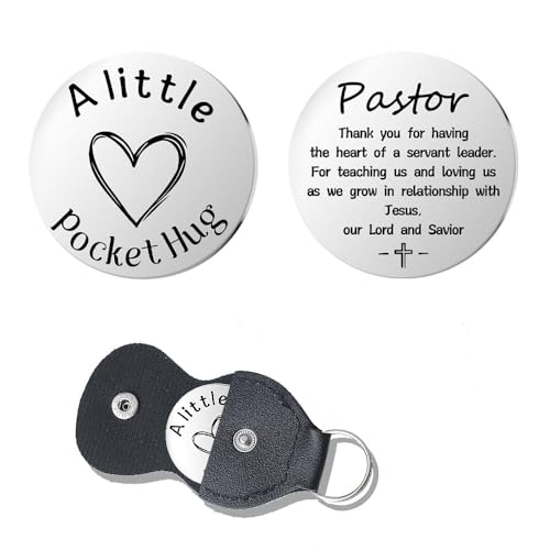 Sudaporn Thank You Pastor Keychain for Men Women...