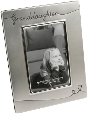 Granddaughter Silver Plated Photo Frame