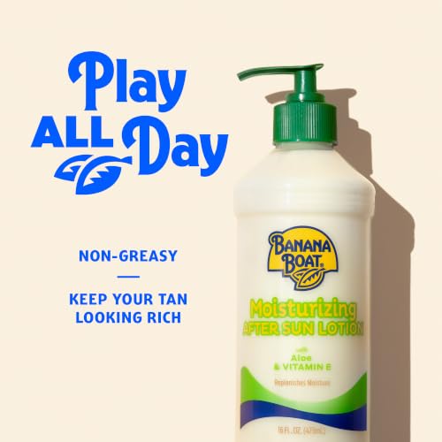 Banana Boat Moisturizing After Sun Lotion with Aloe, 16 Fl Oz - image 4